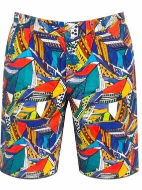Multicolor Ankara Shorts